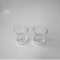 high quality 60ml transparent mini glass wine cups clear