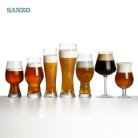 Wholesale Lead-free Crystal Beer Glass Hand Made Crystal Beer Glass Cup