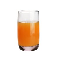 Factory Supplied Eco Friendly Reusable 280ML Gradient Tumbler Food Grade Soda lime Glass Tumbler