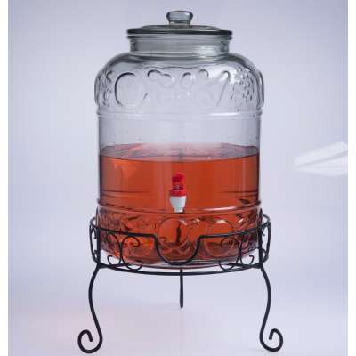 15L beer glass jar with a tap for summer party