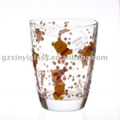 9oz Cone Thick Beer Glass/High Quality Cartoon Glass Cup