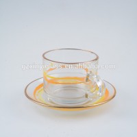 OEM coffee cup factory manufacturer glassware custom design glass tea cup