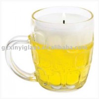 transparent beer glass cup