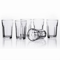 4oz rocking whisky glasses with logo/drinking glass