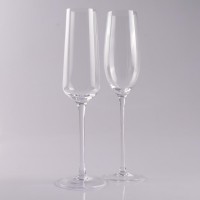 Wholesale Elegance Crystal Champagne Glass High quality Champagne Glass Flute Custom Crystal Glass